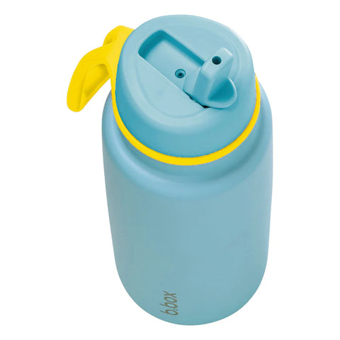 B Box Insulated Flip Top 1 Litre Bottle - pool side