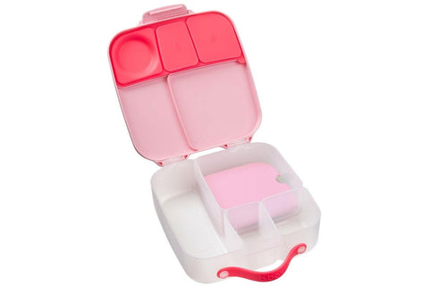 B.box Large Lunchbox -Flamingo fizz