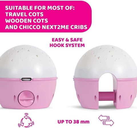 Chicco Next2Stars Projector -Pink