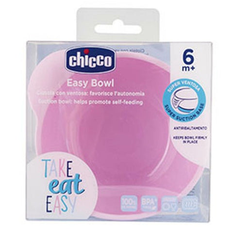 Silicone Suction Bowl (Pink)