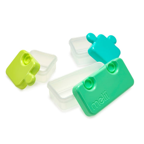 Melii Puzzle Container - Blue/Green