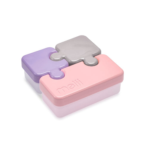 Melii Puzzle Container - Pink/Purple