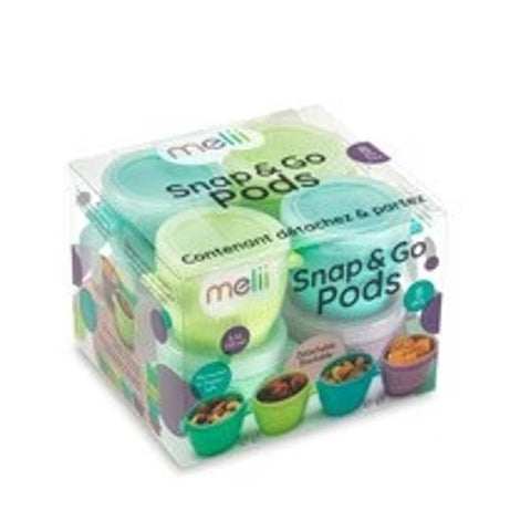 Melii Snap & Go Pods 4 Pack – 4 oz