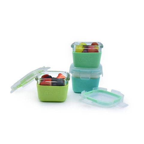 Melii Glass Food Container - 3 Pack