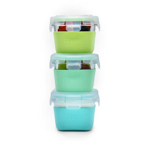 Melii Glass Food Container - 3 Pack