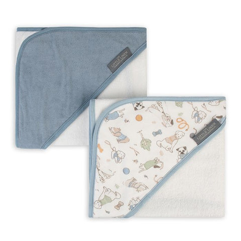 LITTLE LINEN HOODED TOWEL 2pk : BARKLIFE DOG