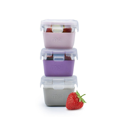 Melii Glass Food Container - 3 Pack